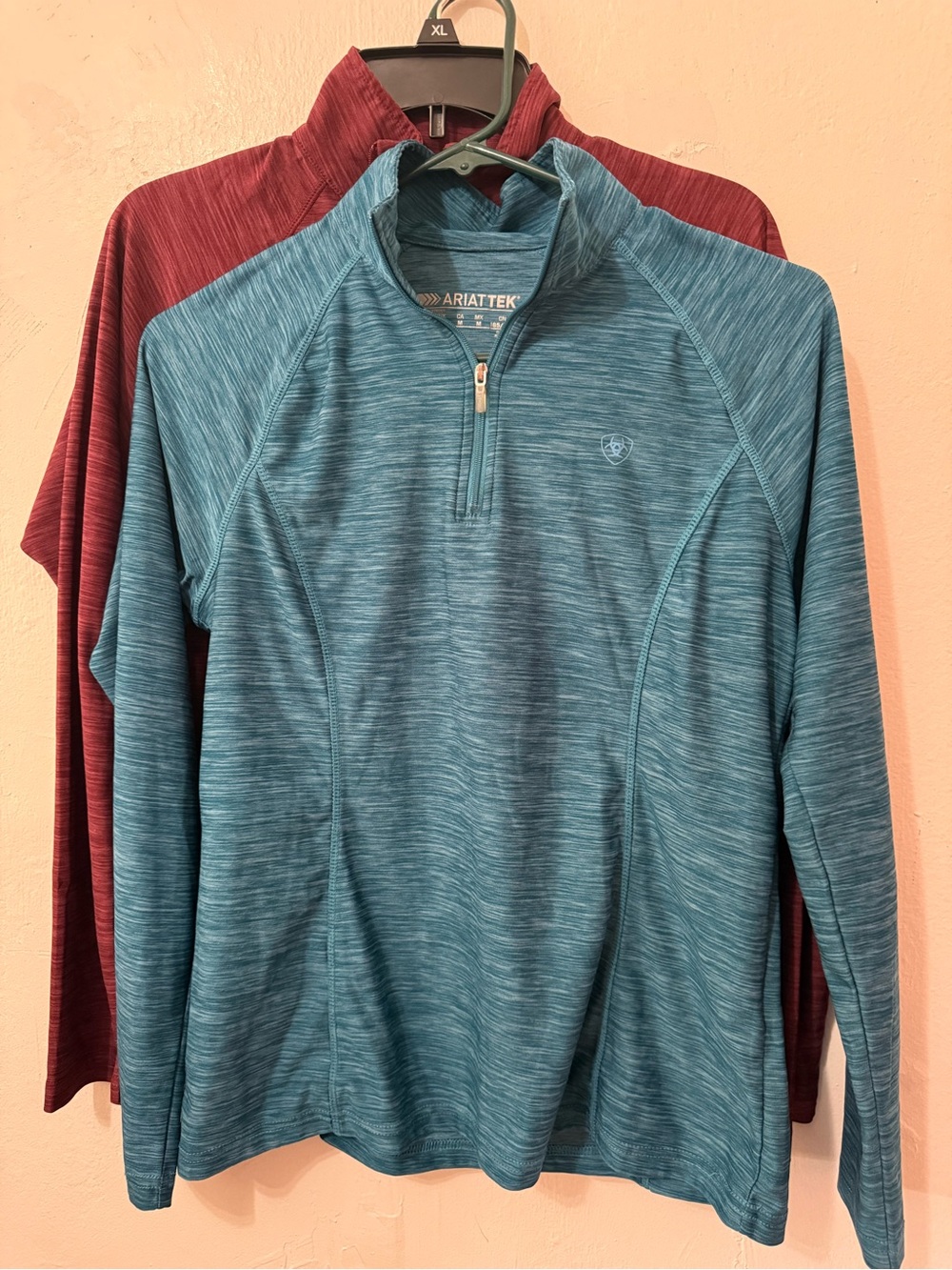 Ariat Tek Women's Laguna 1/4 Zip Pullover Medium Equestrian Athletic Top Lot 2